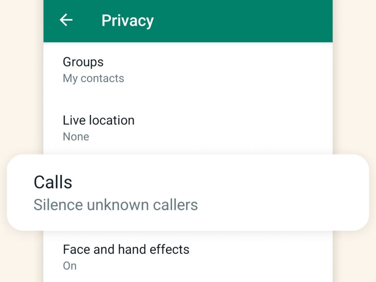 News whatsapp s new feature now you can silence calls from unknown