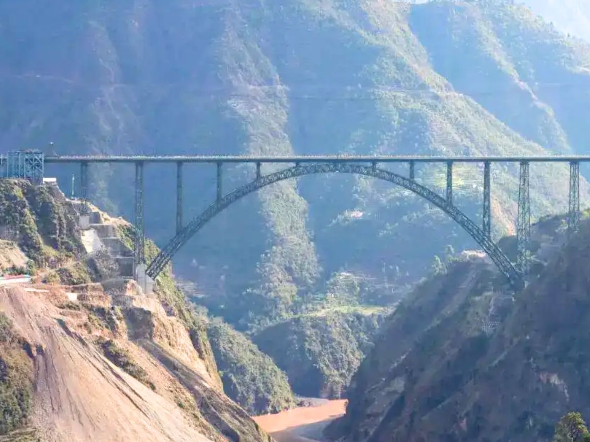 Adani Cement Strengthens 'World’s Highest Railway Arch Bridge'