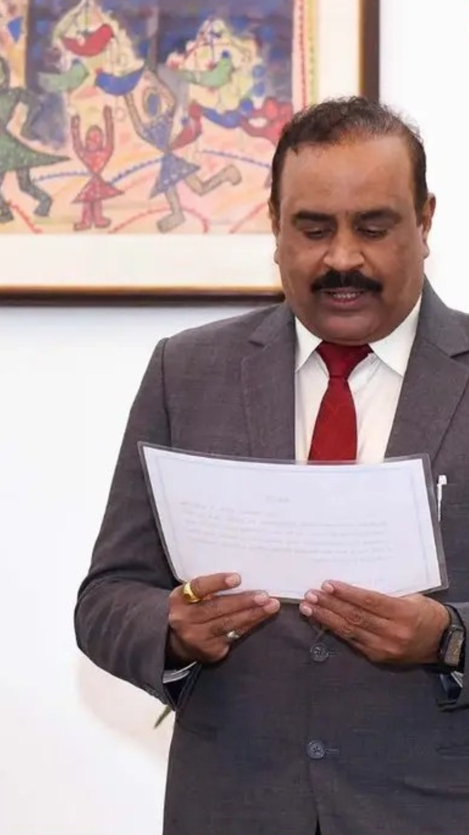 Dr Dinesh Dasa mengangkat sumpah Jawatan dan Kerahsiaan sebagai Ahli, UPSC