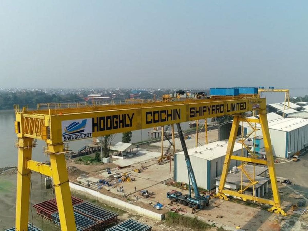Minister Sarbananda Sonowal mob siab rau Hooghly Cochin Shipyard Limited rau lub tebchaws