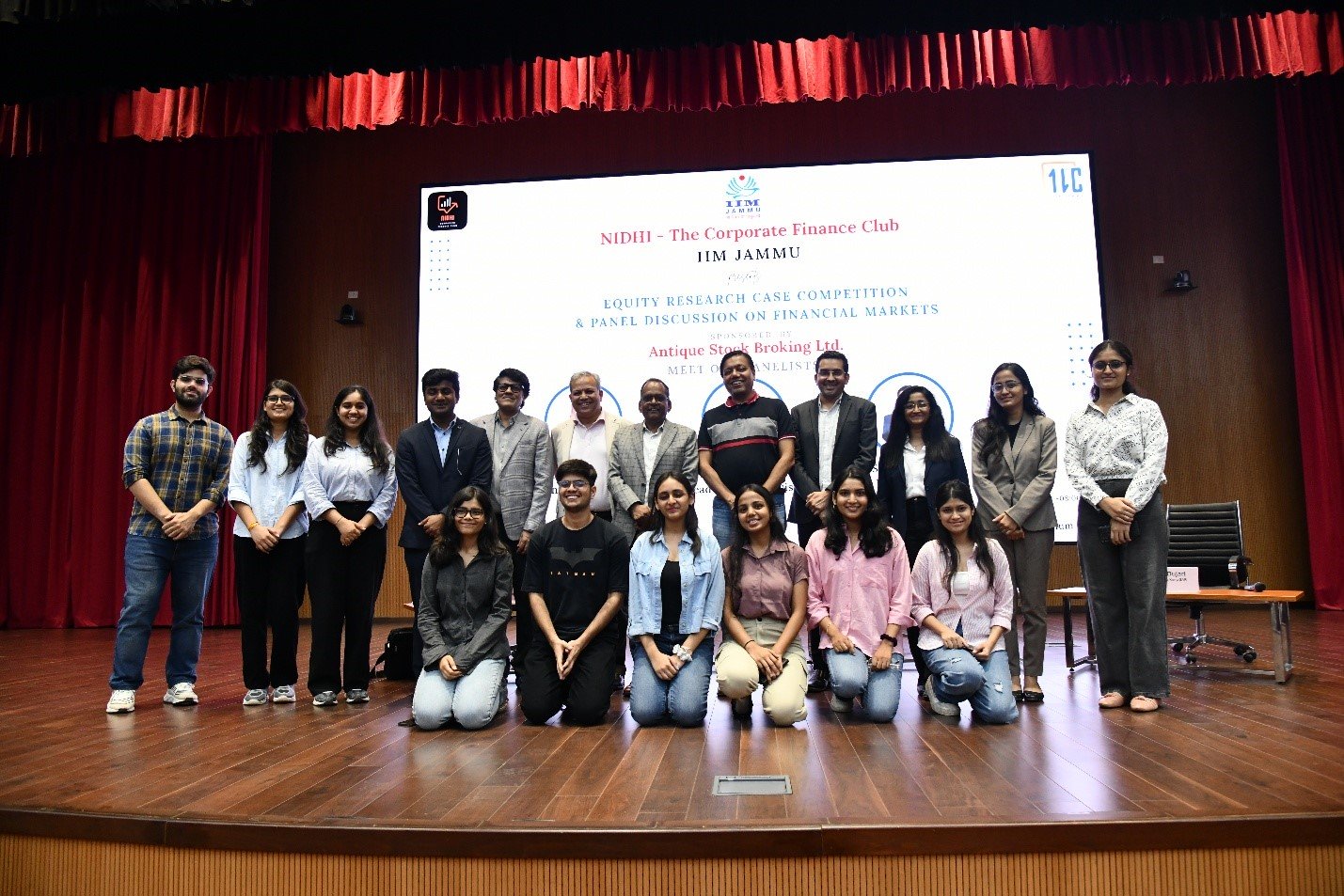  IIM Jammu Hosts Equity Research Case Competition and Panel Discussion in Collaboration with Antique Stock Broking Ltd