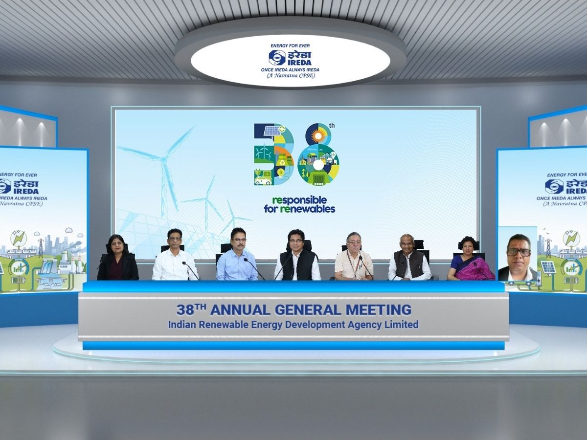 IREDA 38th AGM: CMD Outlines Long-Term Roadmap for Green Energy Leadership