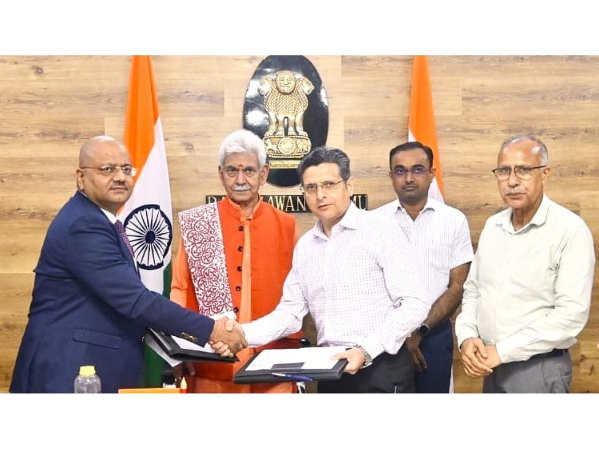 NHPC signed MoU with Divisional Commissioner Office, Jammu