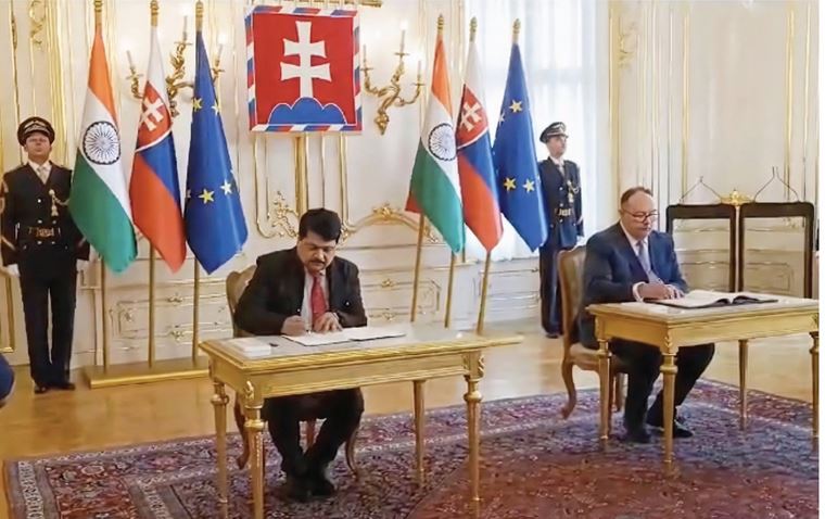 NSIC подписала Меморандум о взаимопонимании со Словацким деловым агентством (SBA) во время государственного визита достопочтенного президента Индии в Словакию.