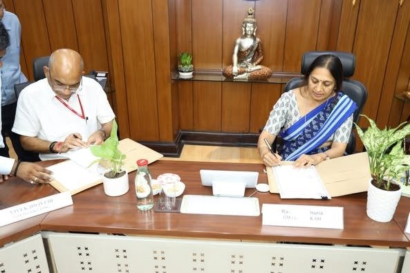 Bharat Electronics Ltd Signs MoU with ALIMCO under CSR initiative