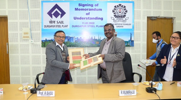 SAIL, DSP signs MOU with NIT, Durgapur for Industry-Academia collaboration