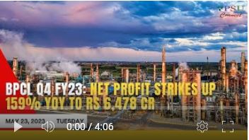 BPCL Q4 FY23: Net profit strikes up 159% YoY to Rs 6,478 cr |Today's Top News| May 23, 2023