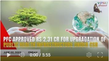 #PFC approved Rs 2.31 cr under CSR |Today's Top News | JUNE 02, 2023 | psu connect | india