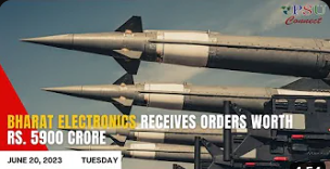 Bharat Electronics receives Orders worth Rs. 5900 Crore  |Today's Top News| June 20, 2023 | india