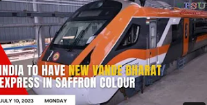 India to have new Vande Bharat Express in saffron colour | Today's Top News | July 10, 2023