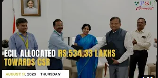#watch ECIL allocated Rs.534.33 lakhs towards CSR | Today's Top News, August 17, 2023 | India
