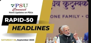 Rapid 50 News | 09 September 2023 | PM Modi's Nameplate at G20 Summit Opening reads 'Bharat'