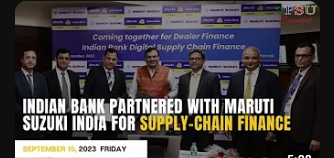 Bank partnered with Maruti Suzuki India for Supply-chain Finance | Today's Top News, Sep 15, 2023