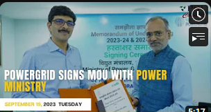 PowerGrid signs MoU with Power Ministry | Today's Top News, Sep 19, 2023 | Psuconnect | India