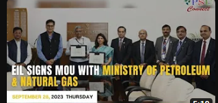 EIL signs MOU with Ministry of Petroleum & Natural Gas | Today's Top News, Sep 28, 2023 | Psuconnect
