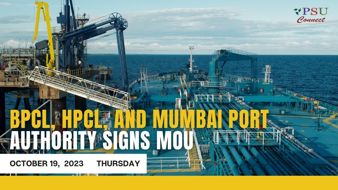 #latestnews BPCL, HPCL и администрация порта Мумбаи подписывают меморандум о взаимопонимании